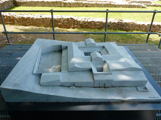 Maquette de la Villa Gallo-Romaine - Crédit Photo : Jean Dechaume