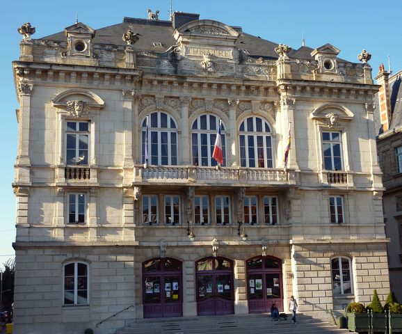 Le théâtre italien d'Autun - Crédit Photo : Wikipédia